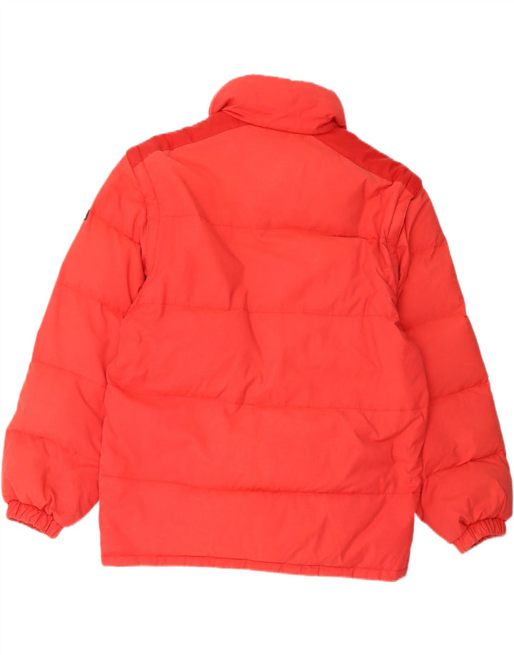 EFFEMME Mens Padded Jacket IT 46 Small Red Polyamide Vintage Effemme and Second-Hand Effemme from Messina Hembry 