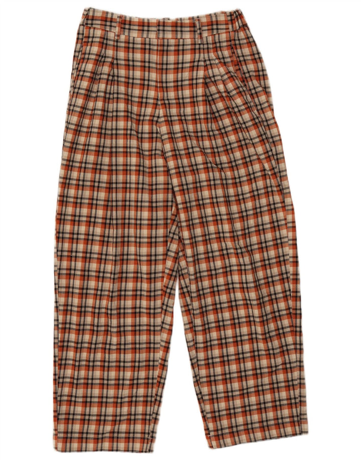 Urban Outfitters Damskie Spodnie Chino Średni W30 L26 Wielokolorowa Krata