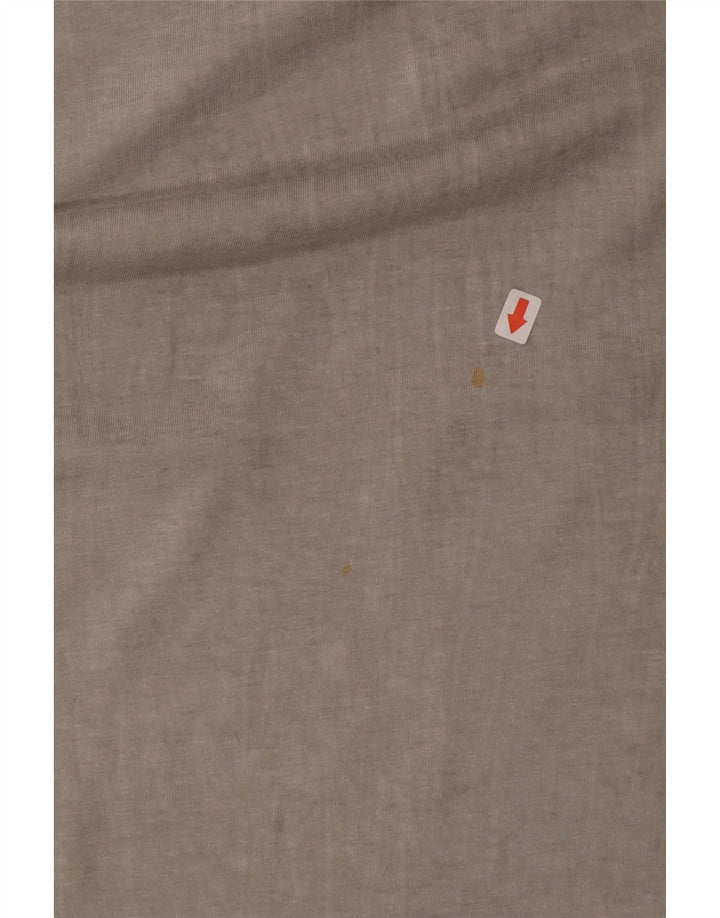 T-shirt męski Diesel, duży, szary, bawełniany