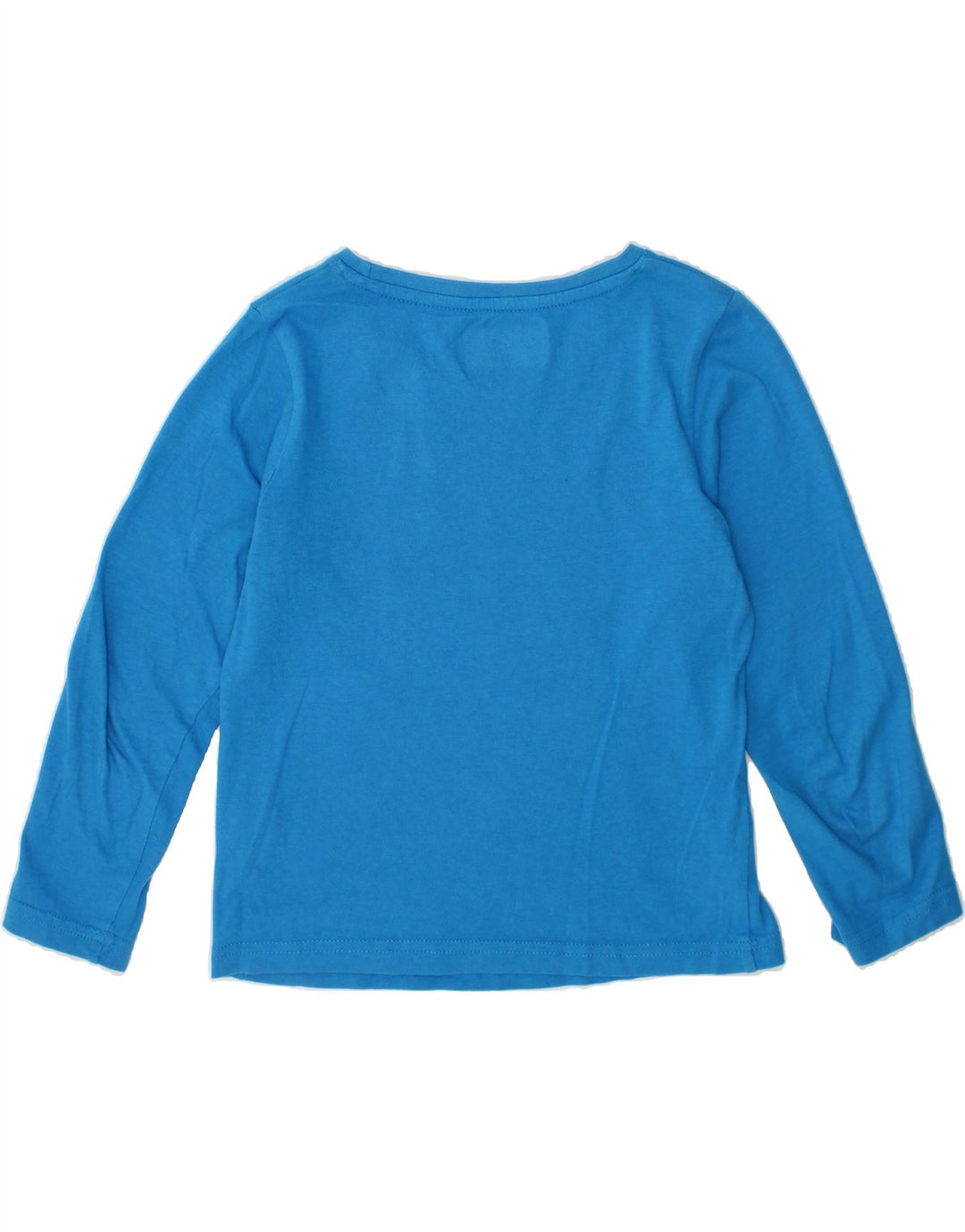 KAPPA Boys Graphic Top Long Sleeve 5-6 Years Blue Cotton Vintage Kappa and Second-Hand Kappa from Messina Hembry 