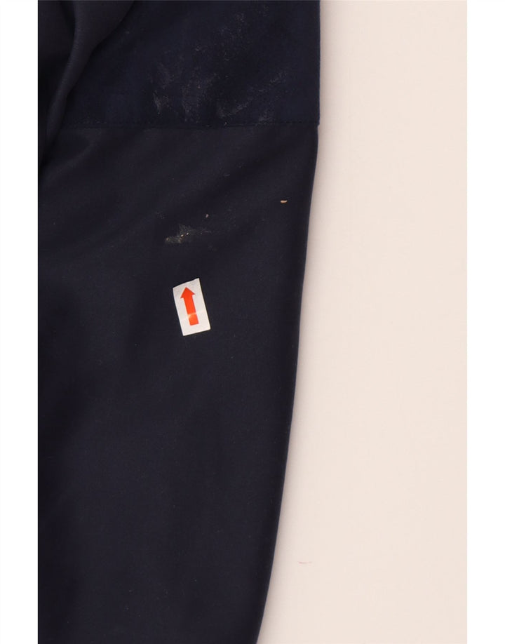 Męska kurtka bomberka VINTAGE UK 42 XL granatowa, poliestrowa