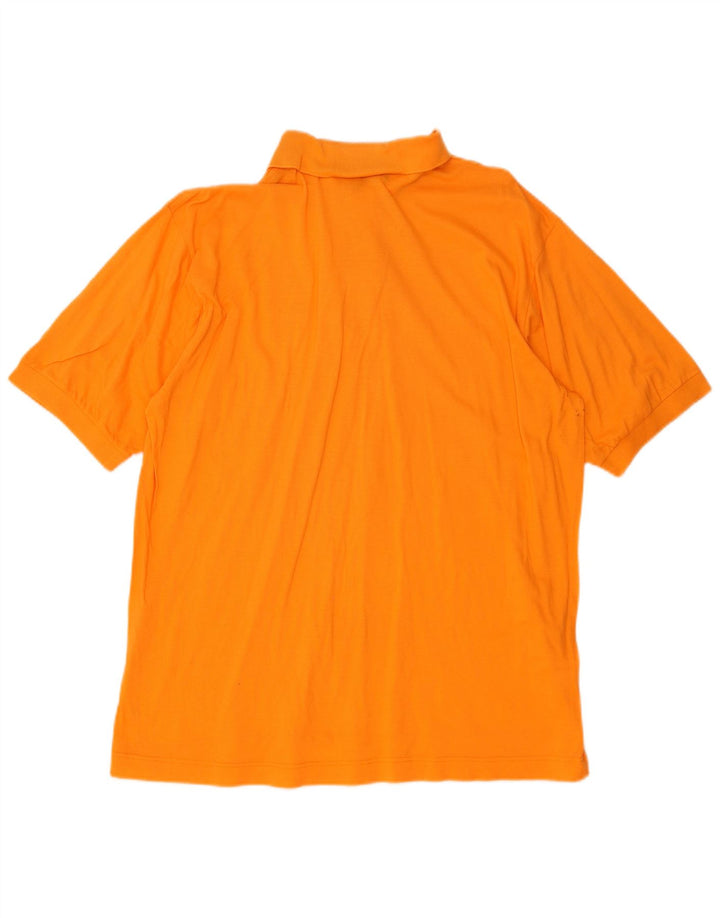 Męska koszulka polo Sergio Tacchini XL, pomarańczowa, bawełniana