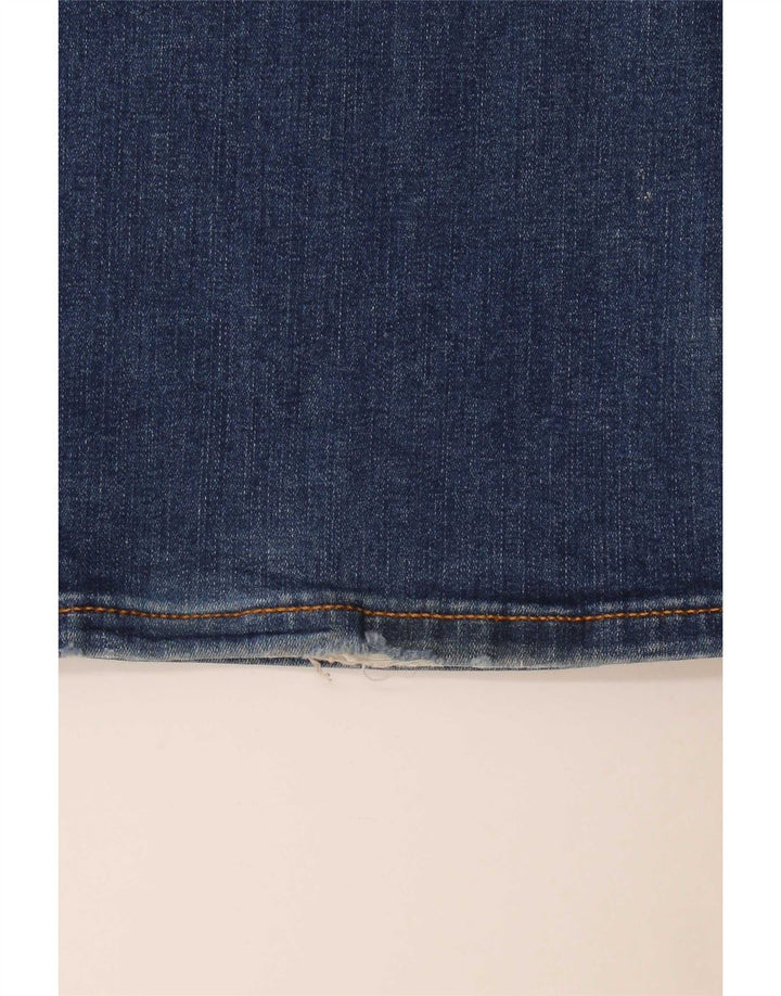 Damskie jeansy rozkloszowane Zara EU 34 2XS W24 L32 Niebieskie