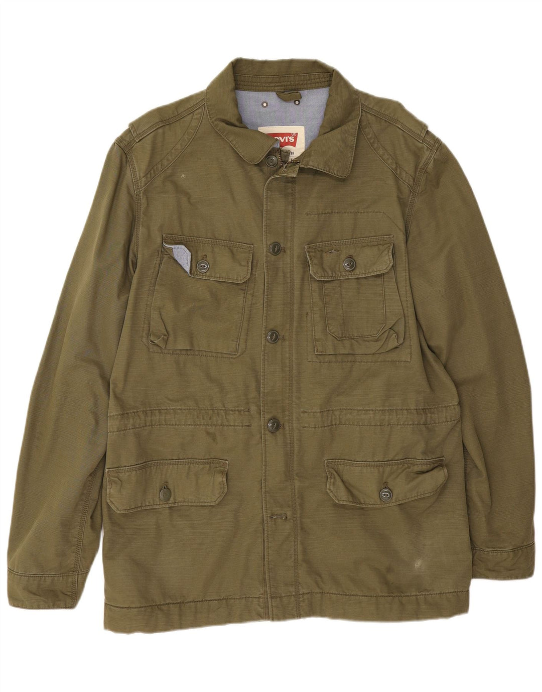Męska kurtka użytkowa Levi's UK 42 XL, bawełniana khaki