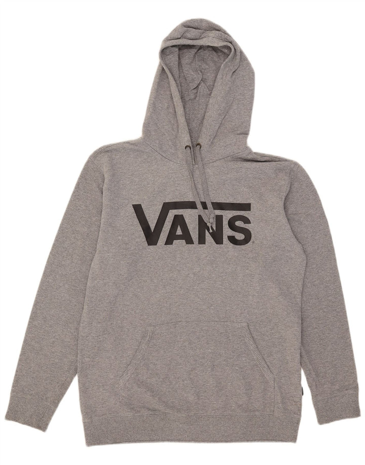 Męska bluza z kapturem Vans Graphic, średnioszara, nakrapiana