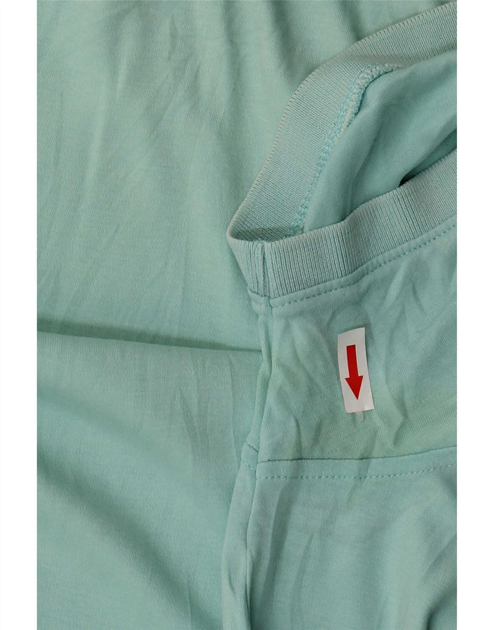 Męska koszulka polo Calvin Klein w kolorze średniego turkusu