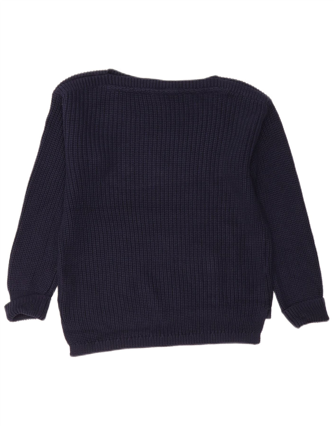 Sweter damski Marks & Spencer z okrągłym dekoltem, UK 14, średni granatowy