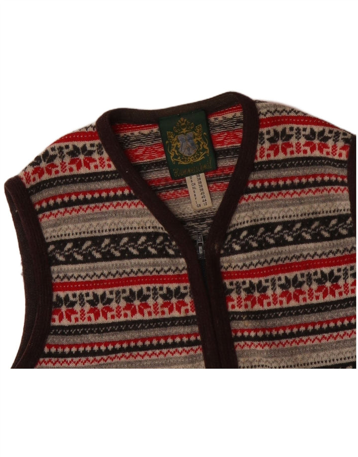Sweter damski HAMMERSCHMID UK 12 Średni wielobarwny Fair Isle