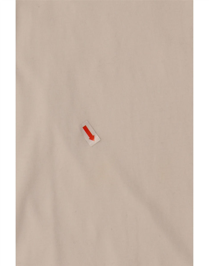 Damska koszulka LIU JO Milano Graphic Top UK 12 Średnia biel