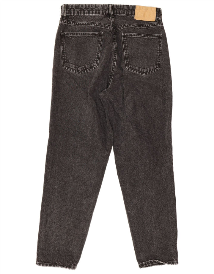 Damskie jeansy zwężane Zara EU 40 Medium W30 L27 Czarna bawełna
