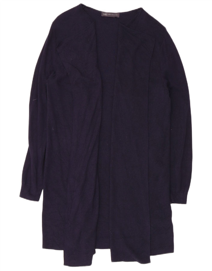 Sweter damski Marks & Spencer Longline Cardigan UK 14, średni granatowy