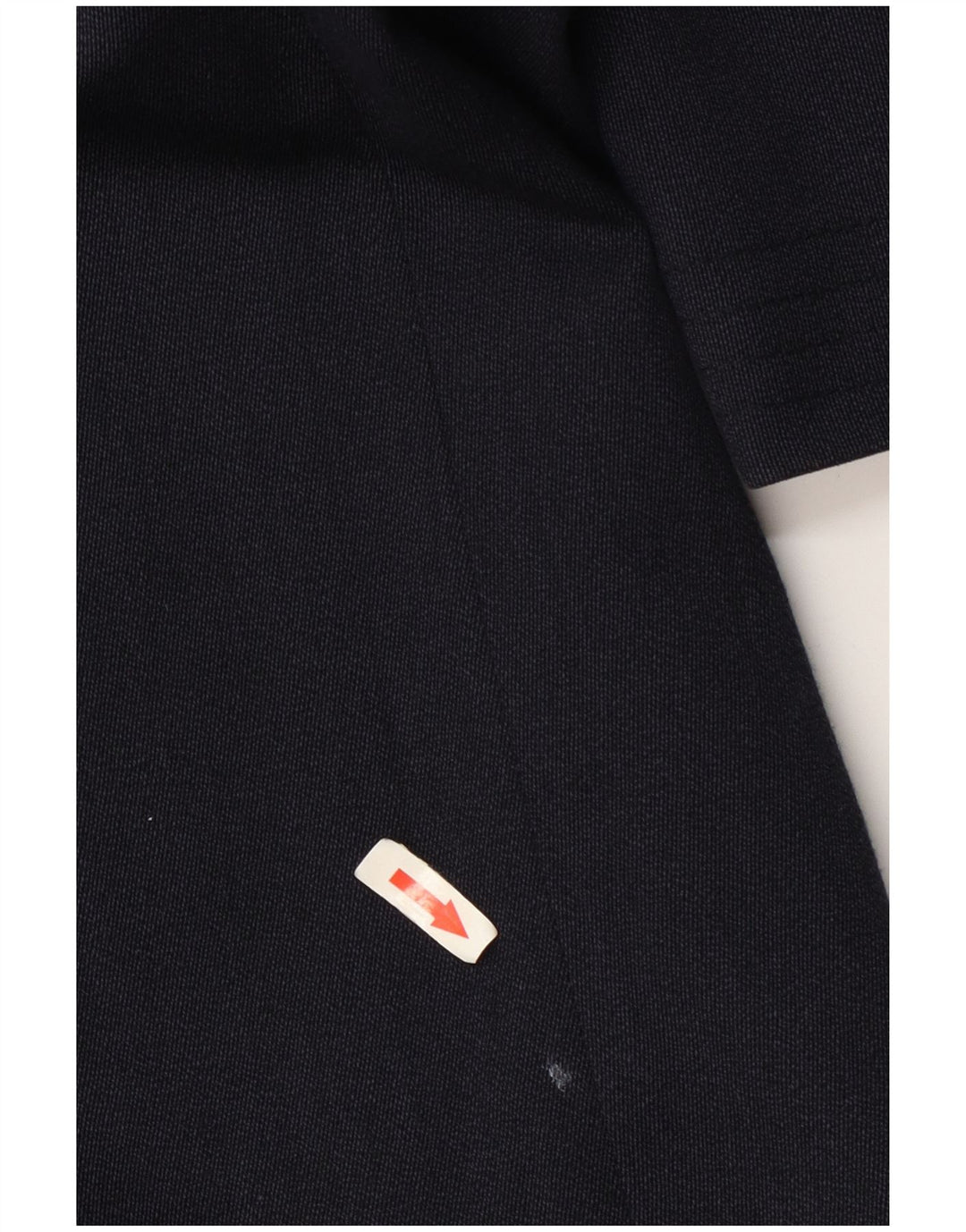 Vintage męski płaszcz UK 42 XL granatowa wełna