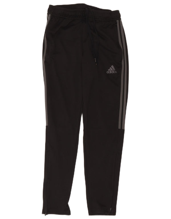 Damskie spodnie dresowe Adidas Aeroready UK 14, średni czarny poliester