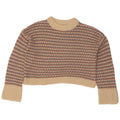 Topshop damski sweter z golfem, UK 10, mały, wielokolorowy