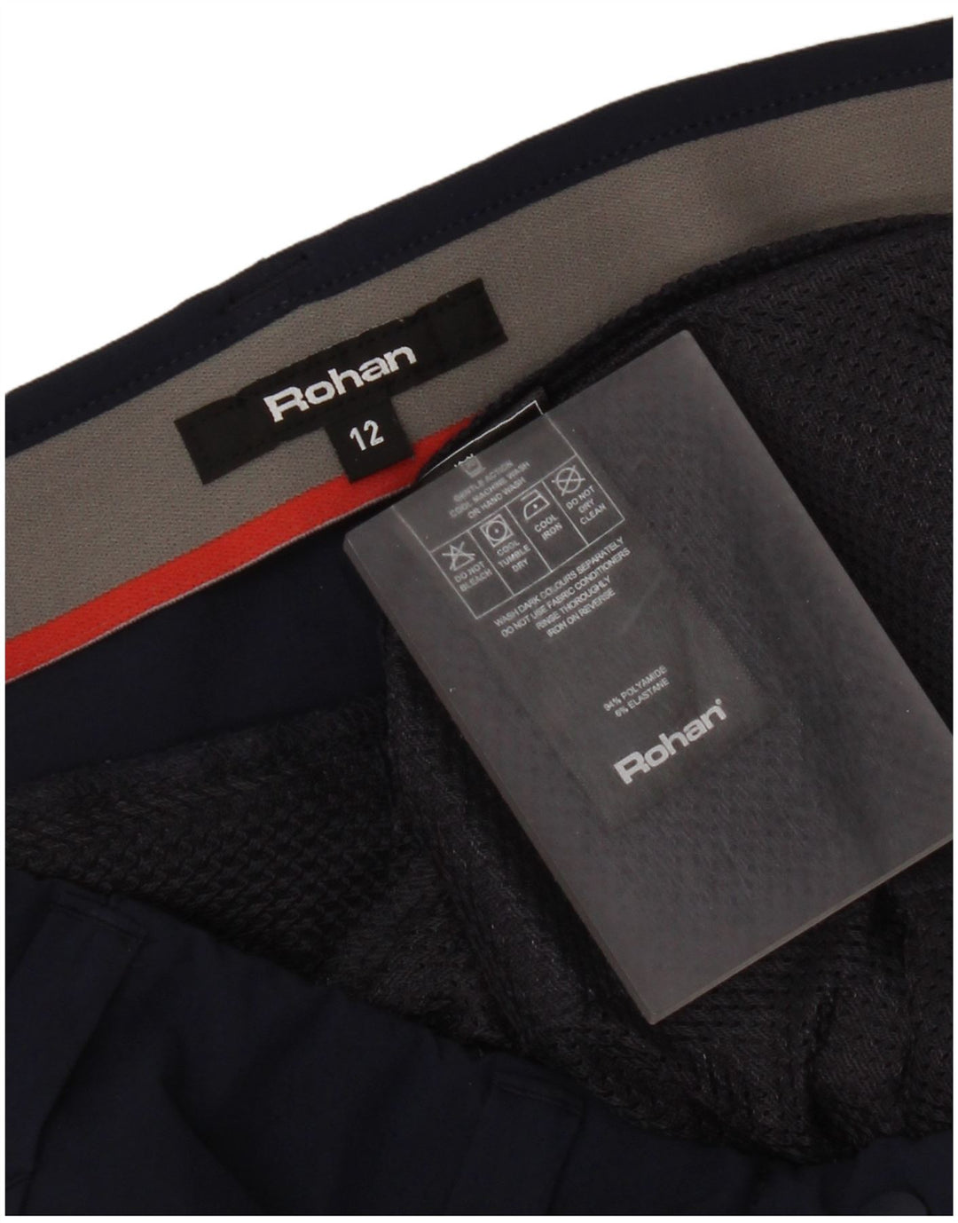 Damskie spodenki Chino Rohan UK 12 Medium W32 Granatowy Poliamid