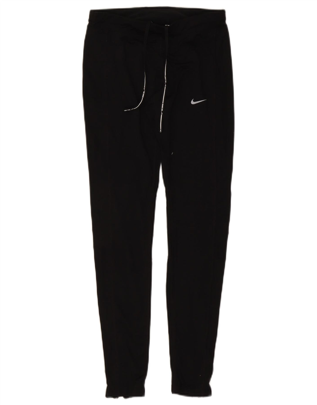 Legginsy damskie Nike UK 8, małe, czarne, poliestrowe