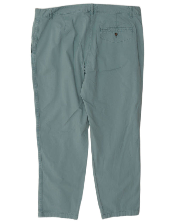 Marks & Spencer Damskie zwężane spodnie Chino UK 16 Large W36 L26 Niebieskie