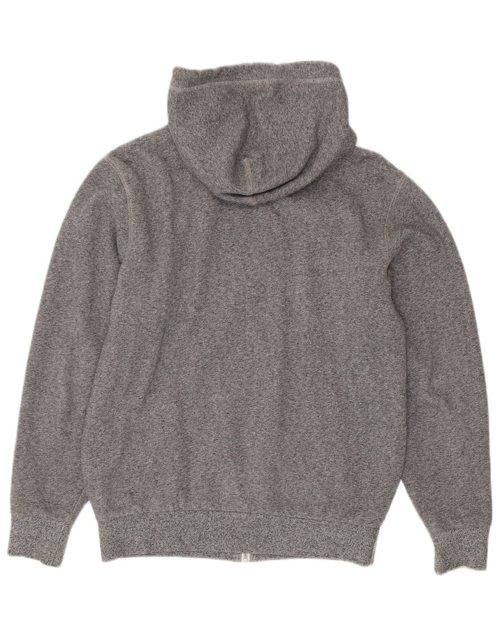 Męski sweter z kapturem i zamkiem Jack Wills, średnioszary, bawełniany