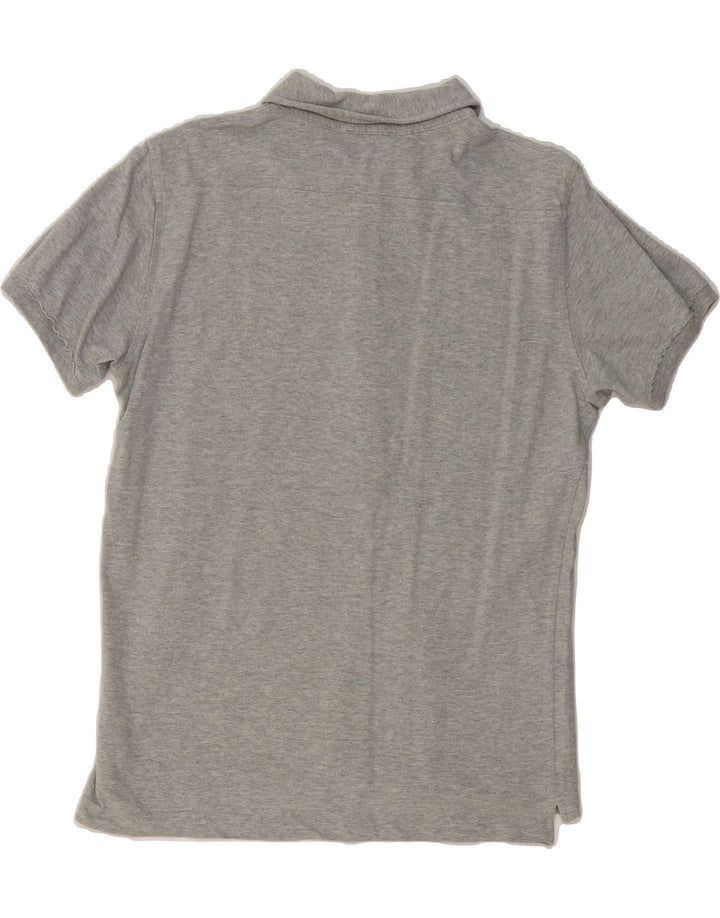 DIESEL Womens Polo Shirt UK 16 Large Grey Cotton Vintage Diesel and Second-Hand Diesel from Messina Hembry 