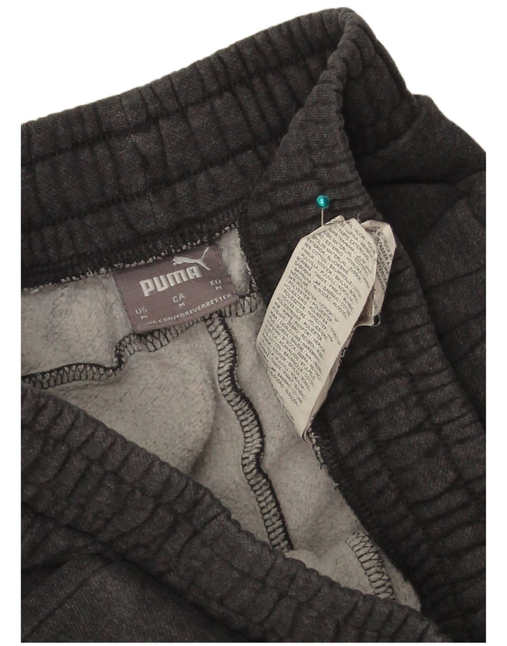 Męskie spodnie dresowe Puma Joggers, średnioszare, bawełniane