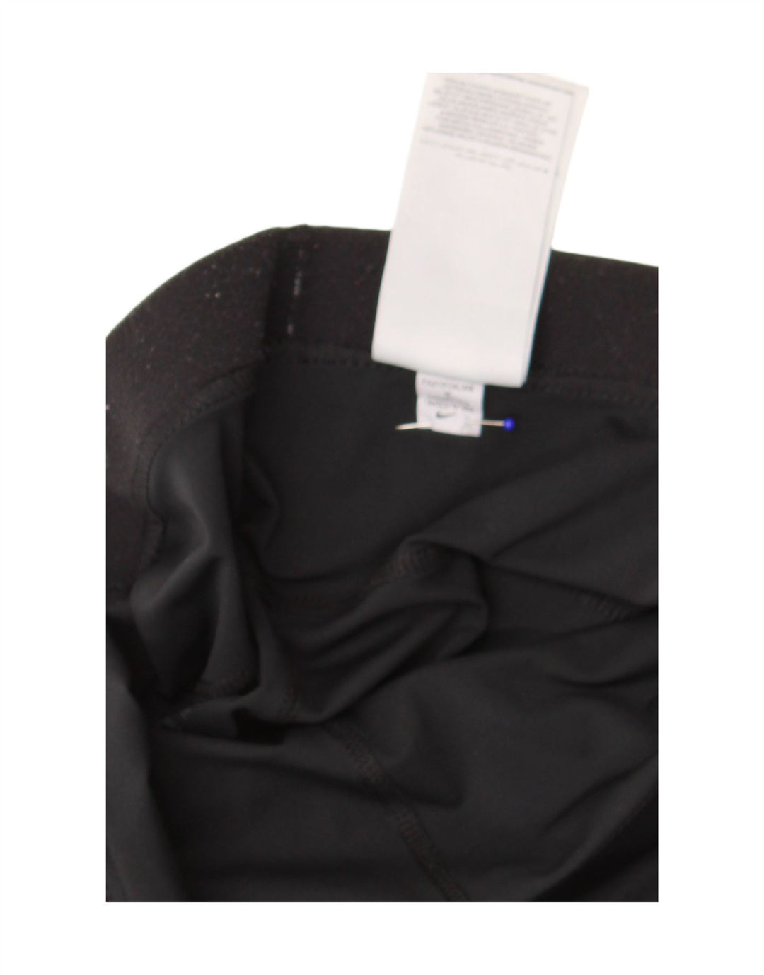 Damskie legginsy Nike UK 12, średni czarny poliester