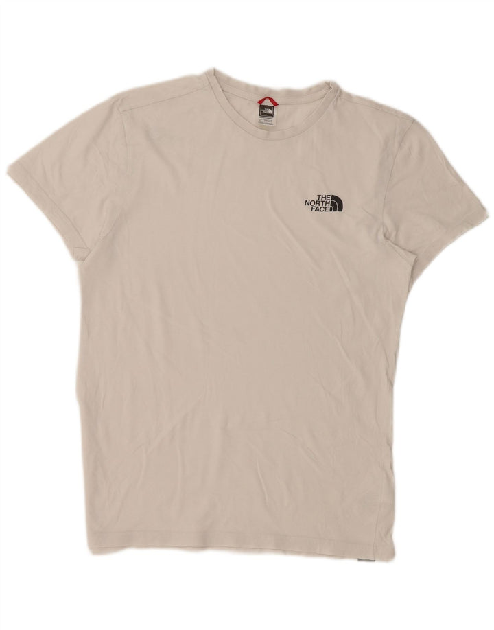 T-shirt męski The North Face, mały, biały, bawełniany