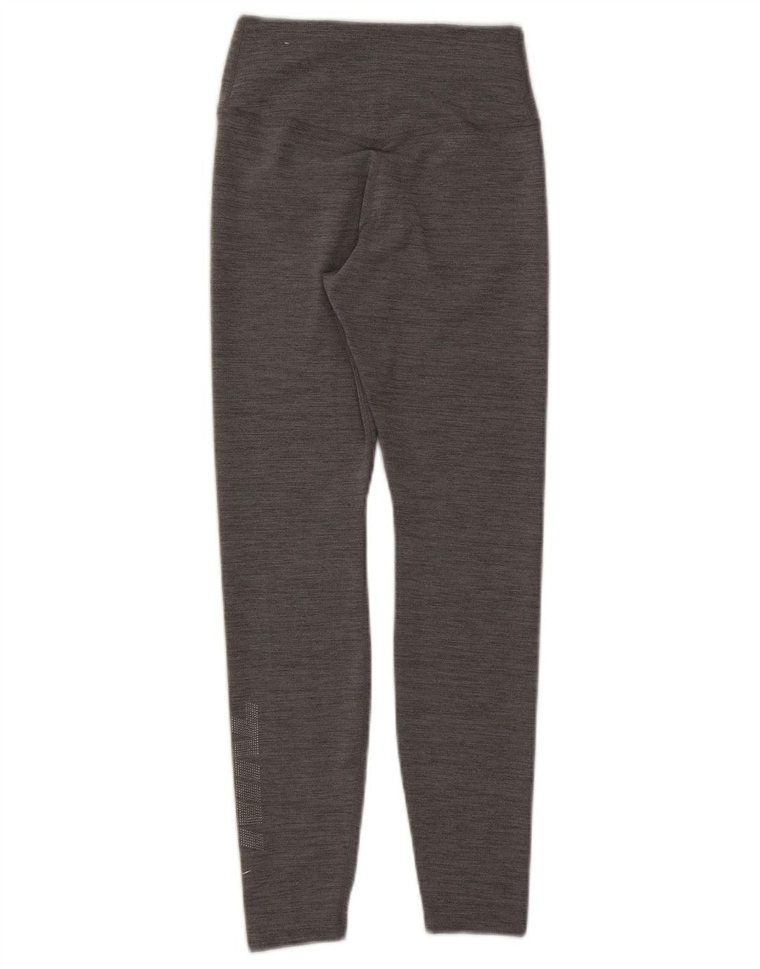 Damskie legginsy Nike Dri Fit Graphic UK 4 XS Szary, nakrapiany poliester