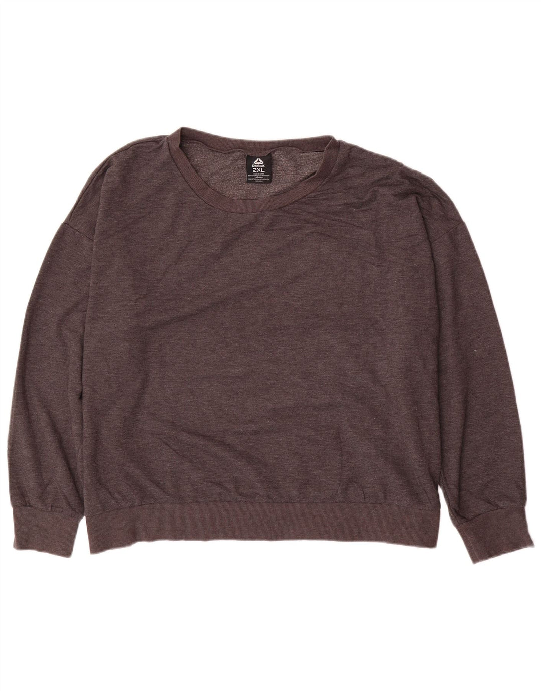 Damska bluza oversize Reebok UK 20 2XL, czarna, poliester