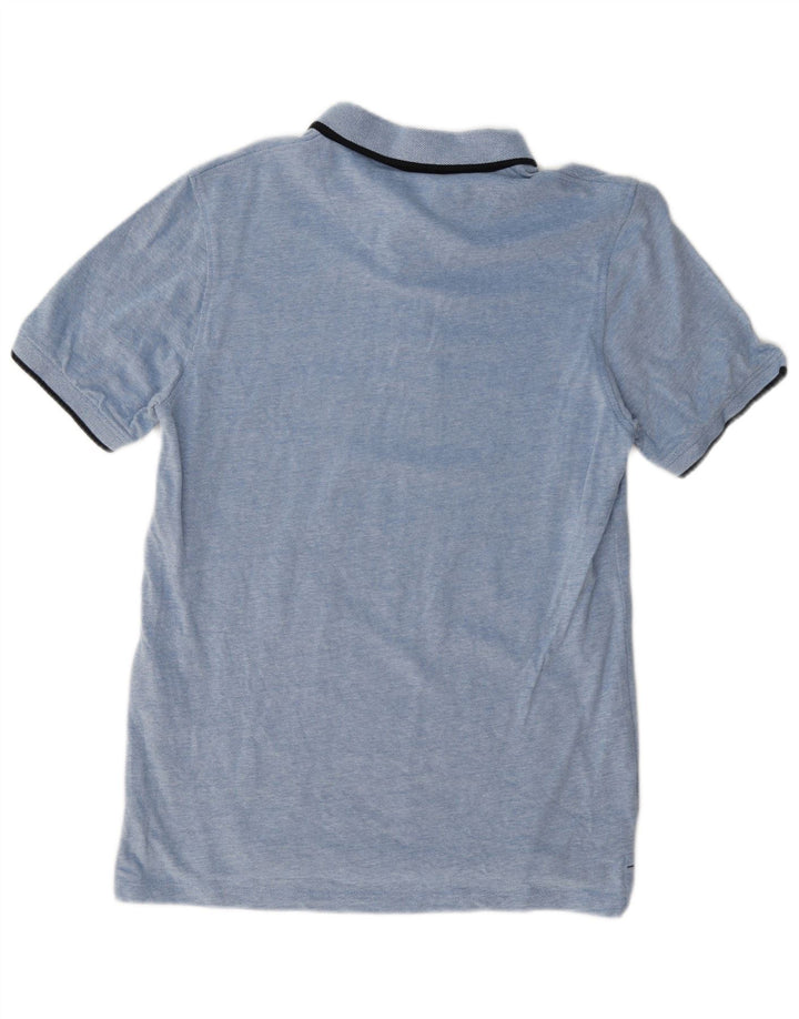 Męska koszulka polo Jack & Jones, duża, niebieska, bawełniana