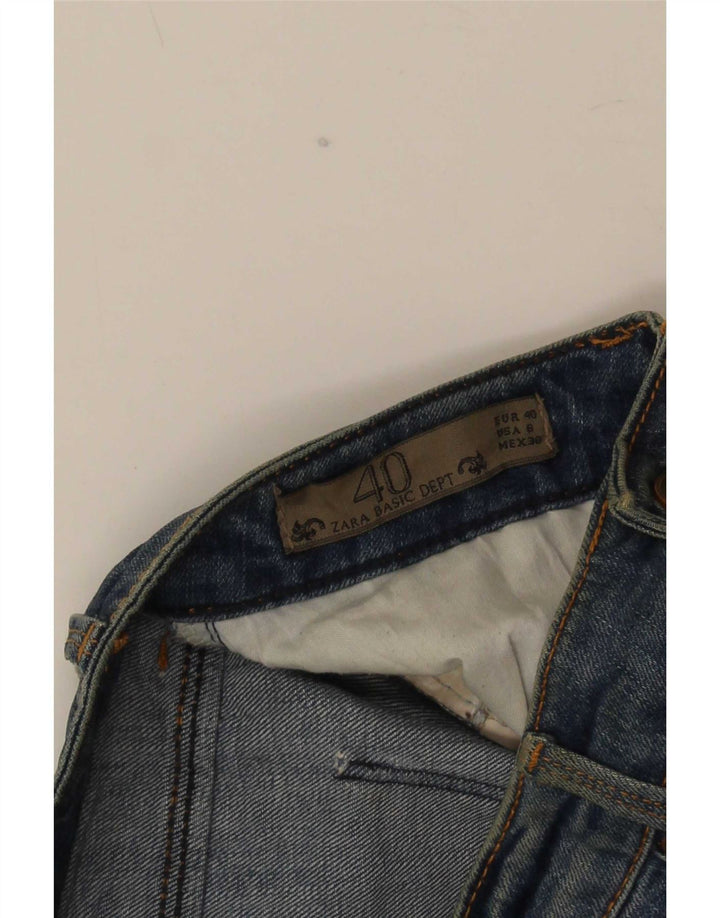 Męskie jeansy slim fit Zara EU 40 Medium W30 L28 Niebieskie