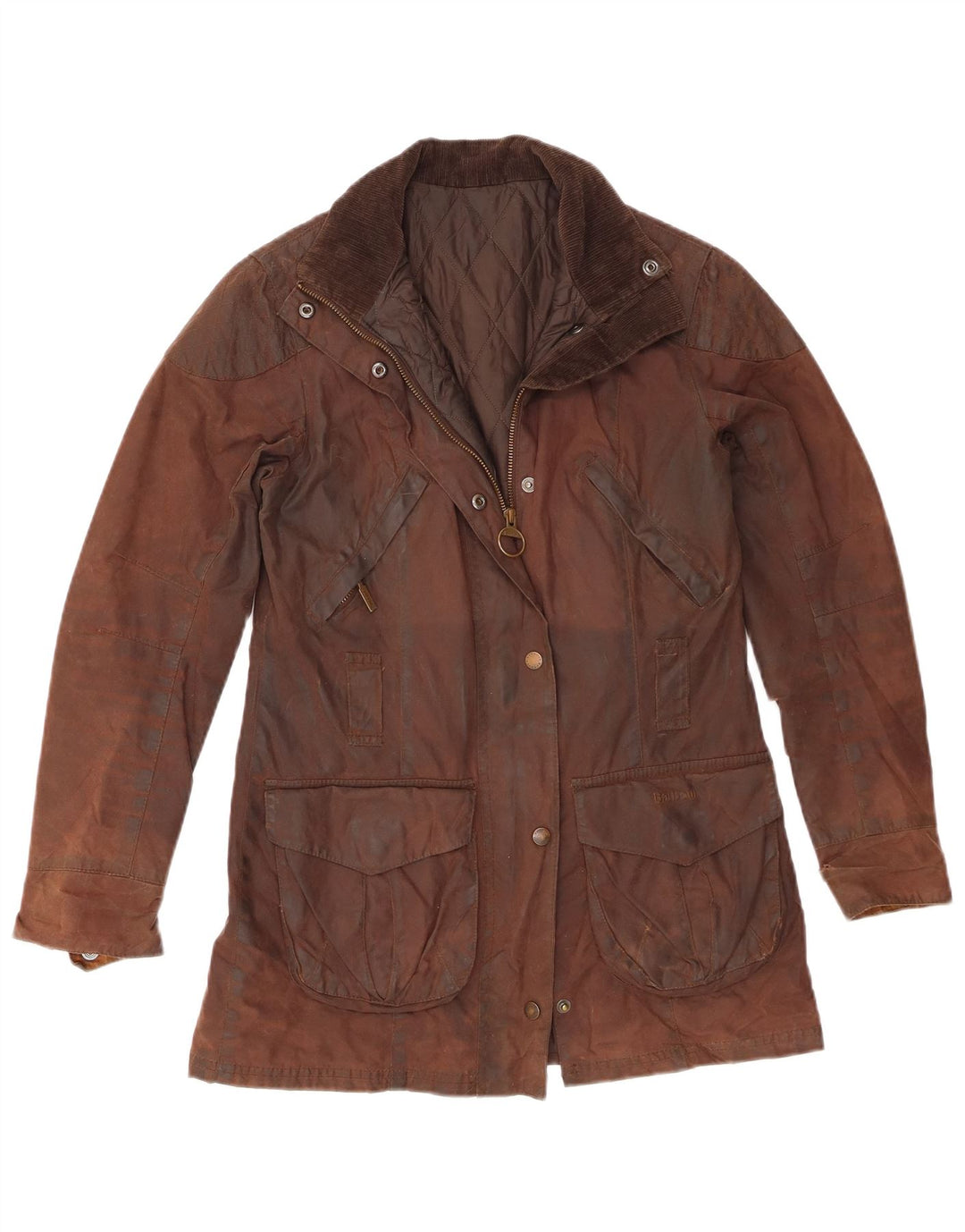 Kurtka damska Barbour z woskowanej bawełny UK 8, mała brązowa