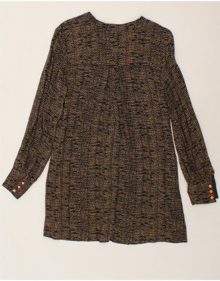 WHITE STUFF Womens Long Sleeve Tunic Dress UK 8 Small Black Striped Vintage White Stuff and Second-Hand White Stuff from Messina Hembry 