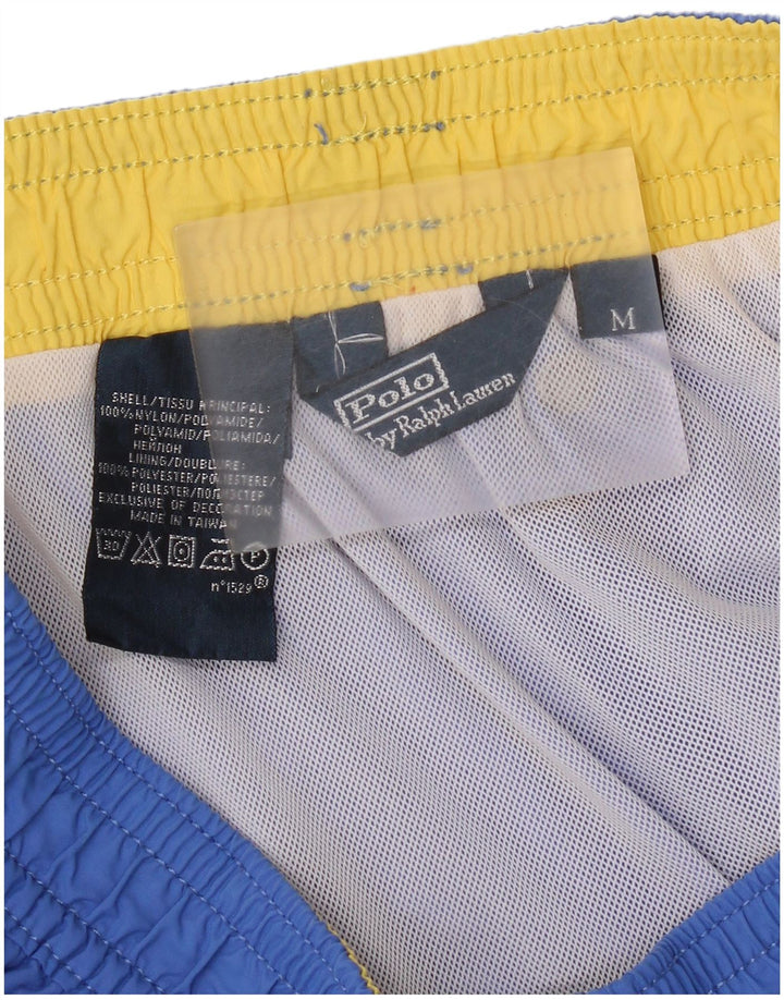 Męskie spodenki kąpielowe Ralph Lauren, średni niebieski nylon