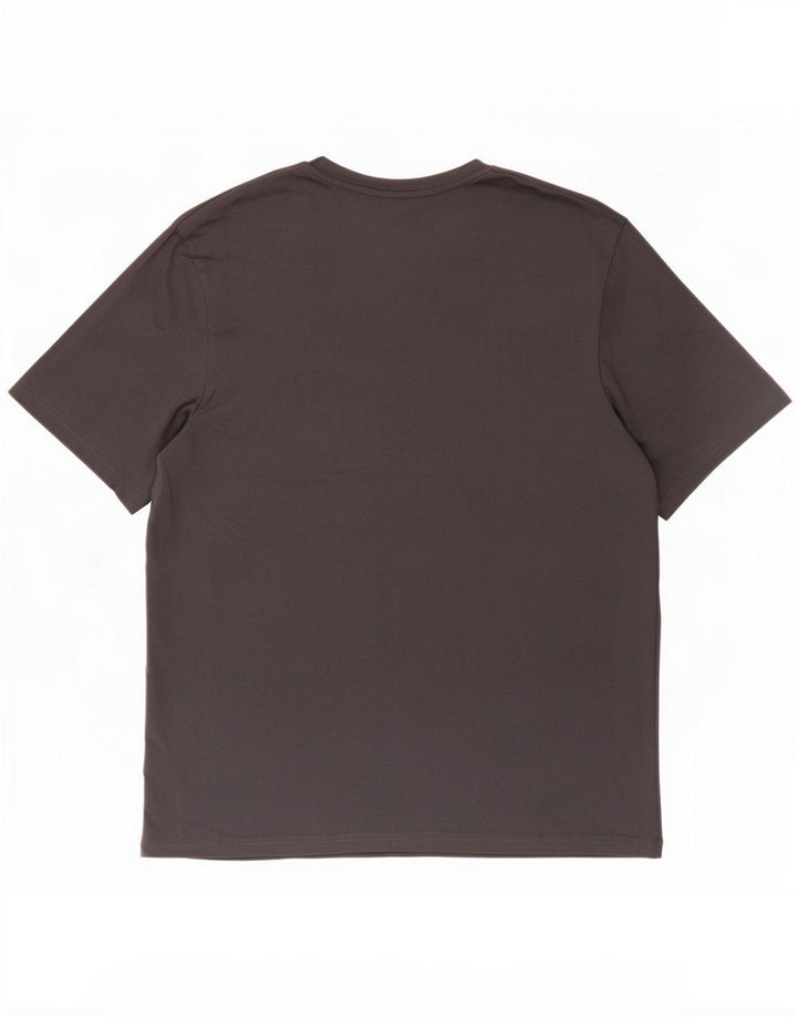 Lyle & Scott Męski T-Shirt Top, duży, szary, bawełniany