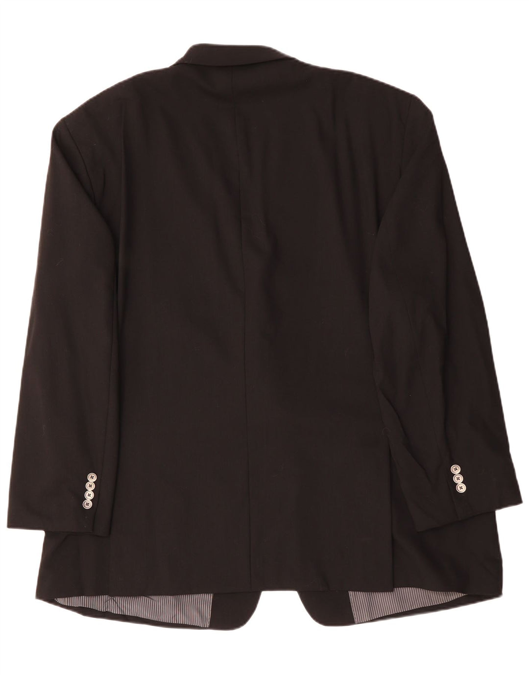 Męska marynarka zapinana na 2 guziki CALVIN KLEIN IT 54 2XL Czarna wełniana