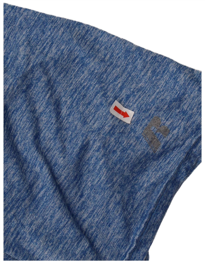 T-shirt męski Russell Athletic Top 2XL, niebieski, nakrapiany poliester