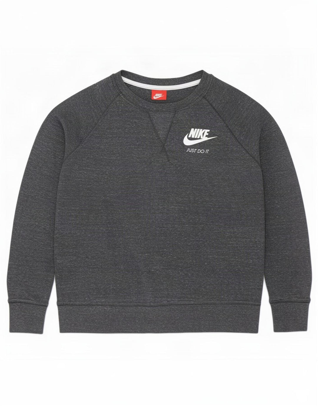 Damska bluza dresowa Nike UK 14, średnioszara, nakrapiana