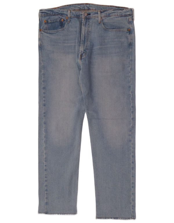 Męskie jeansy Levi's 502 zwężane W38 L31 niebieska bawełna
