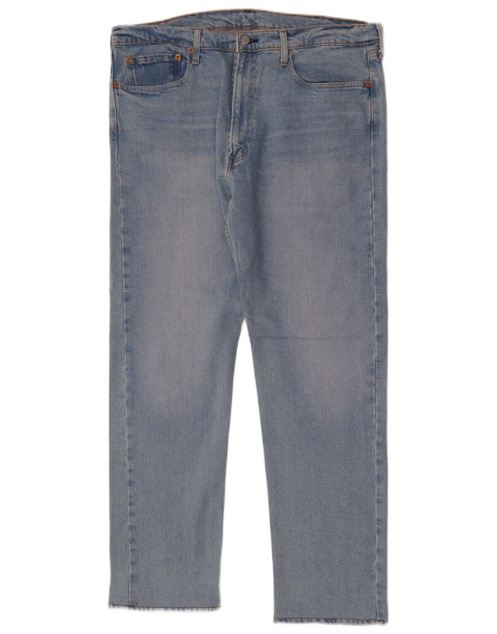 Męskie jeansy Levi's 502 zwężane W38 L31 niebieska bawełna