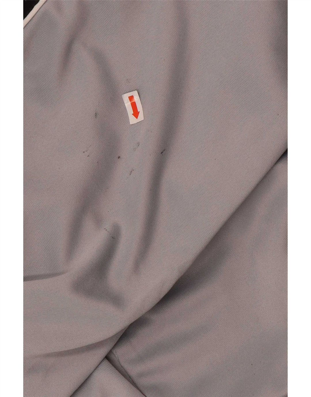 Męskie spodnie dresowe Nike z grafiką, małe, szare, z blokami kolorów, z poliestru