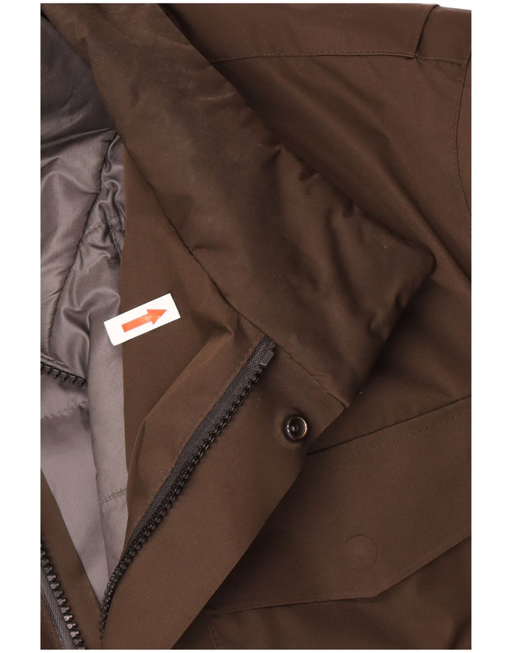 Męska ocieplana kurtka Massimo Dutti UK 42 XL, brązowa, poliester