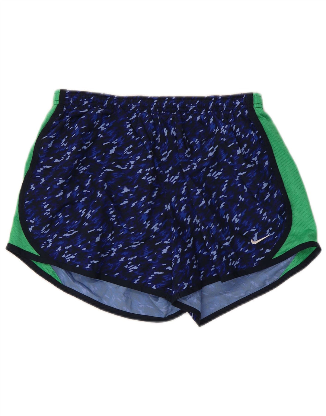 Damskie spodenki sportowe NIKE Dri Fit UK 18 XL, granatowy, poliester z blokami kolorów