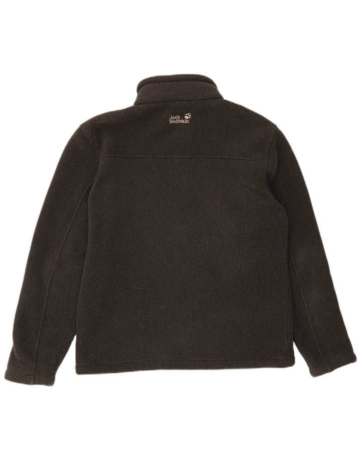 Męska kurtka polarowa JACK WOLFSKIN UK 40/42, duża, szary poliester