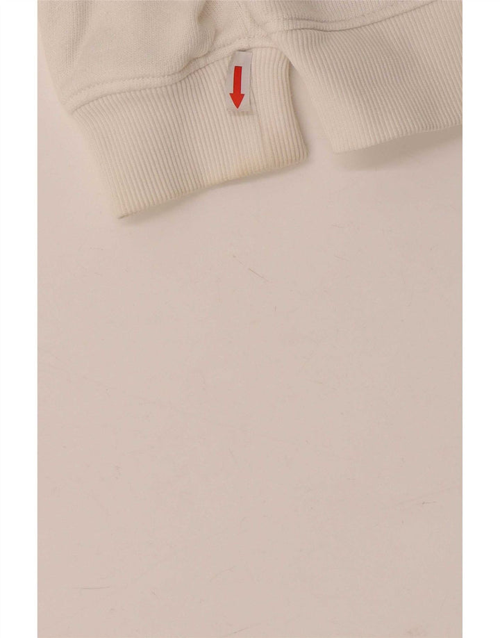 Damska bluza oversize Tommy Hilfiger Graphic UK 10 Small White