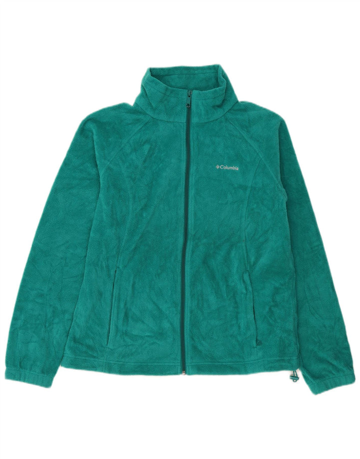 Damska kurtka polarowa Columbia UK 18 XL Zielony poliester