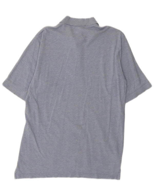 Męska koszulka polo Adidas, kolor średni niebieski