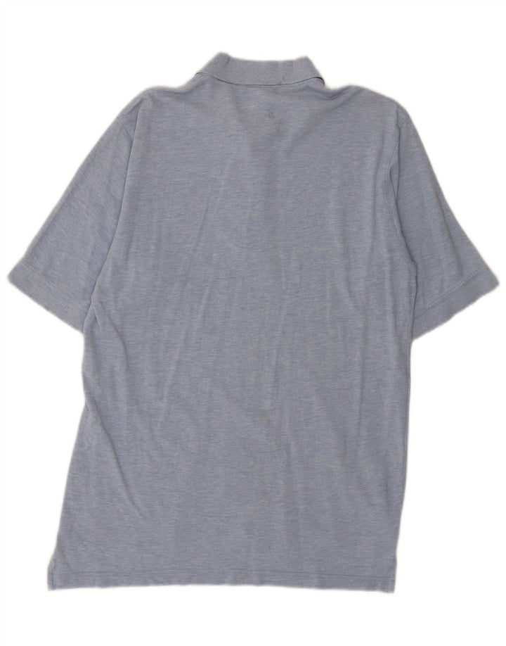 Męska koszulka polo Adidas, kolor średni niebieski