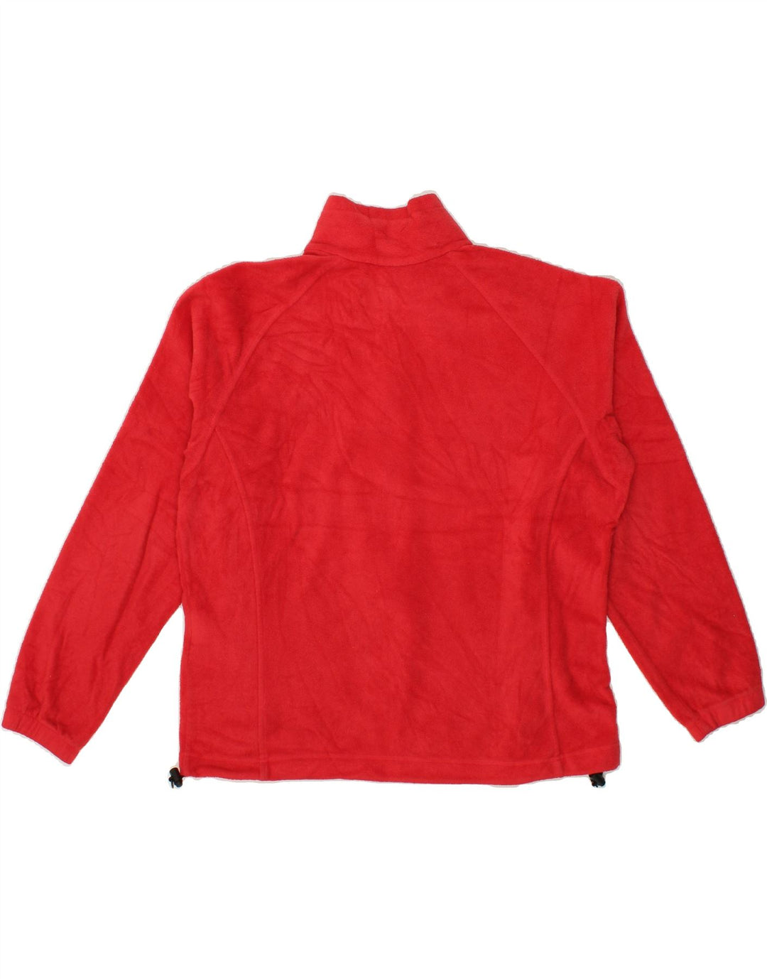 COLUMBIA Womens Fleece Jacket UK 18 XL Red Polyester Vintage Columbia and Second-Hand Columbia from Messina Hembry 
