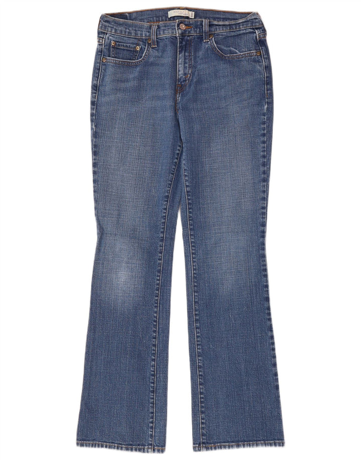 Damskie jeansy LEVI'S 515 Bootcut US 10, duże, W30 L32, niebieska bawełna