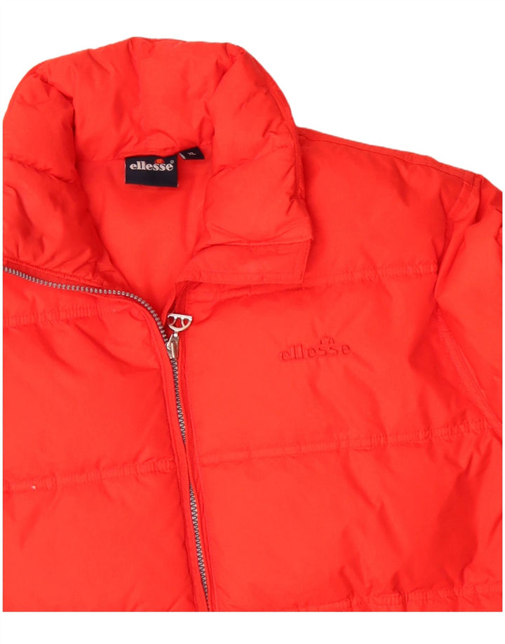 Damska ocieplana kurtka Ellesse UK 18 XL Pomarańczowy poliamid